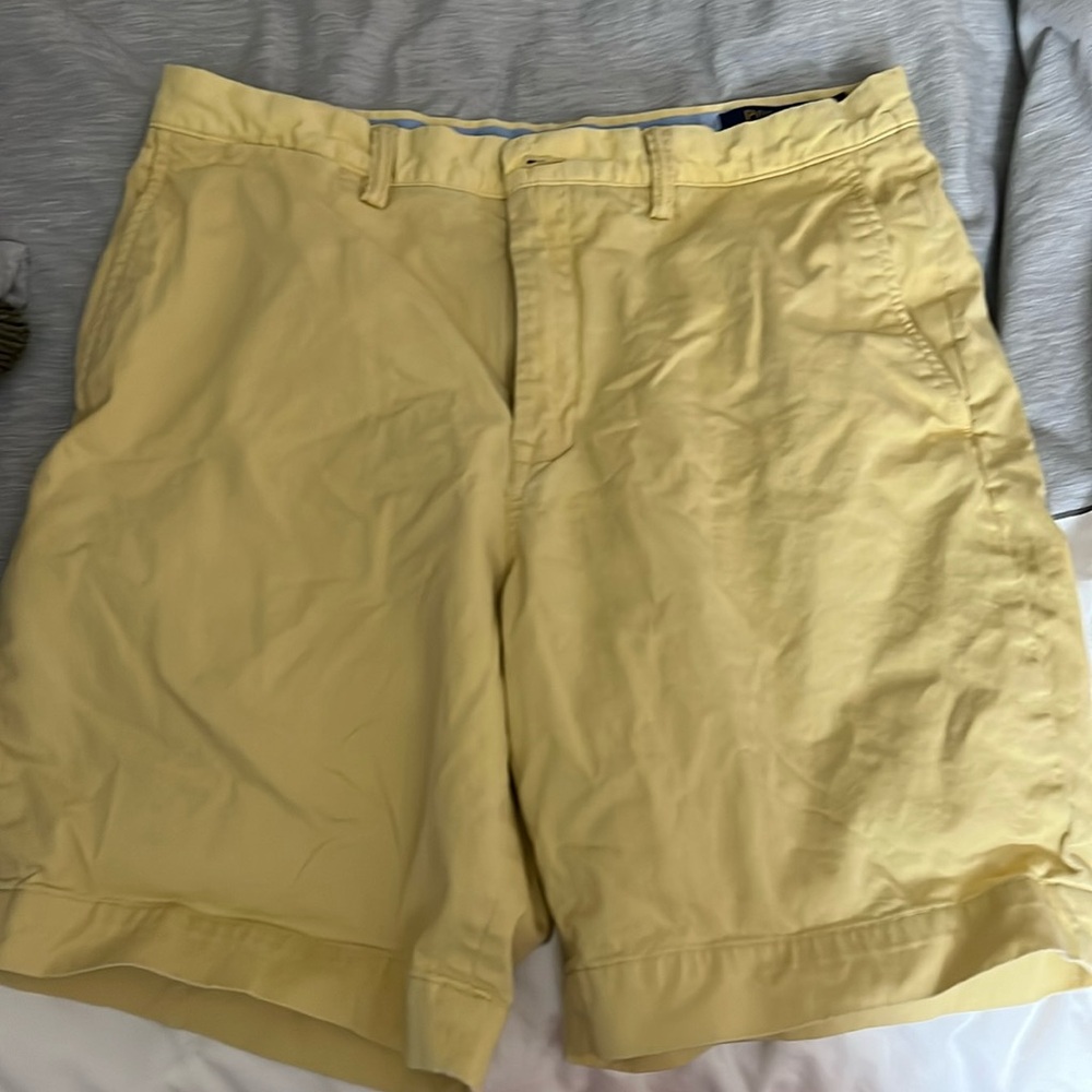 EUC Polo flat front shorts